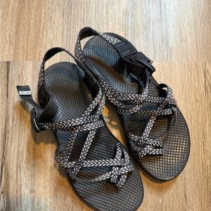 CHACO Black and Gray Women's Sandals